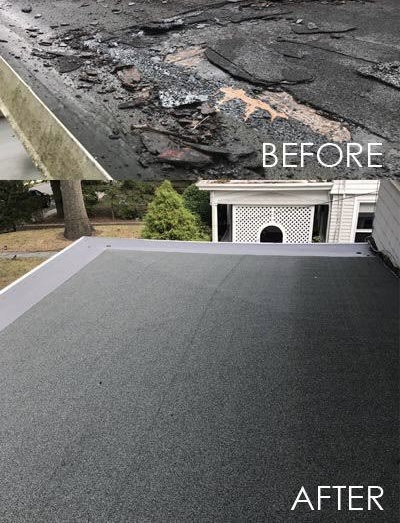 Rebuild in Mill Basin Brooklyn Storm, Damage — East NYC Roofing project